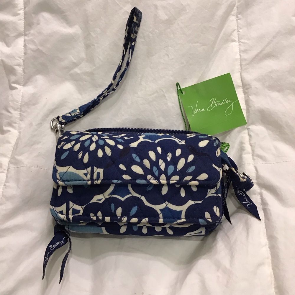 Vera Bradley NWT All in One Crossbody, Petal Splash purse/wristlet